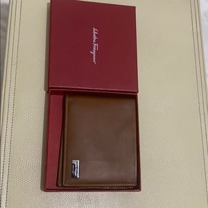 Authentic Salvatore Ferragamo Men’s Leather Wallet